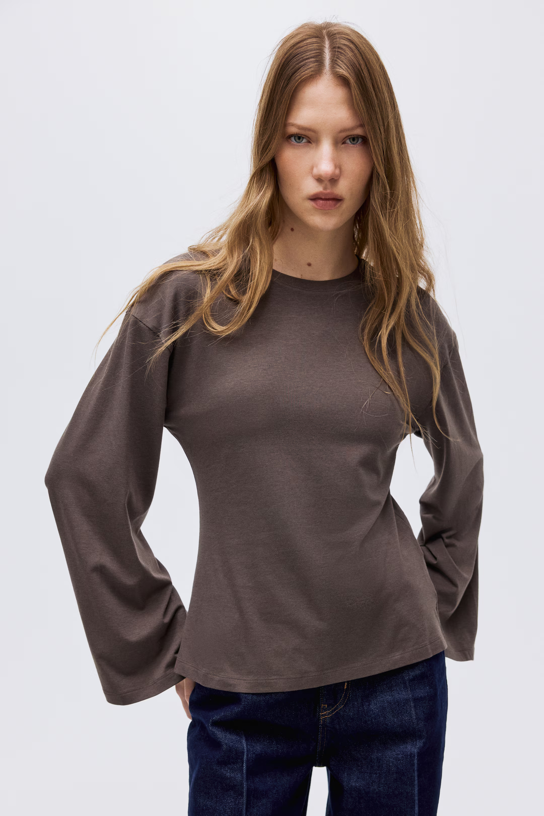 Long-sleeved top | H&M (UK, MY, IN, SG, PH, TW, HK)