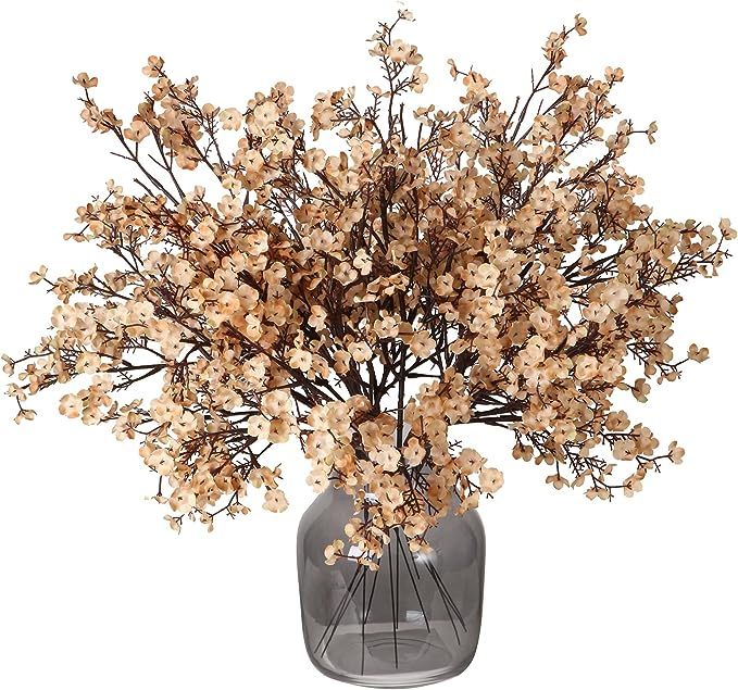 Momkids 6Pcs Babys Breath Artificial Flowers Bulk Real Touch Flowers Fake silk Flowers Bulk for H... | Amazon (US)