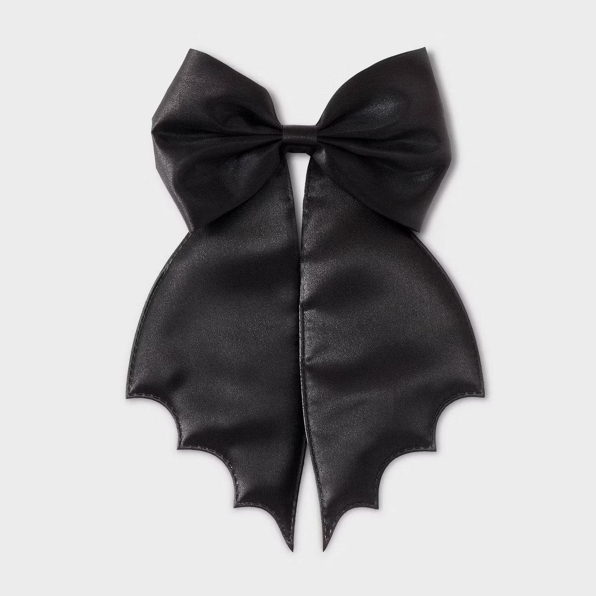 Halloween Bat Wings Hair Bow Clip - Black | Target