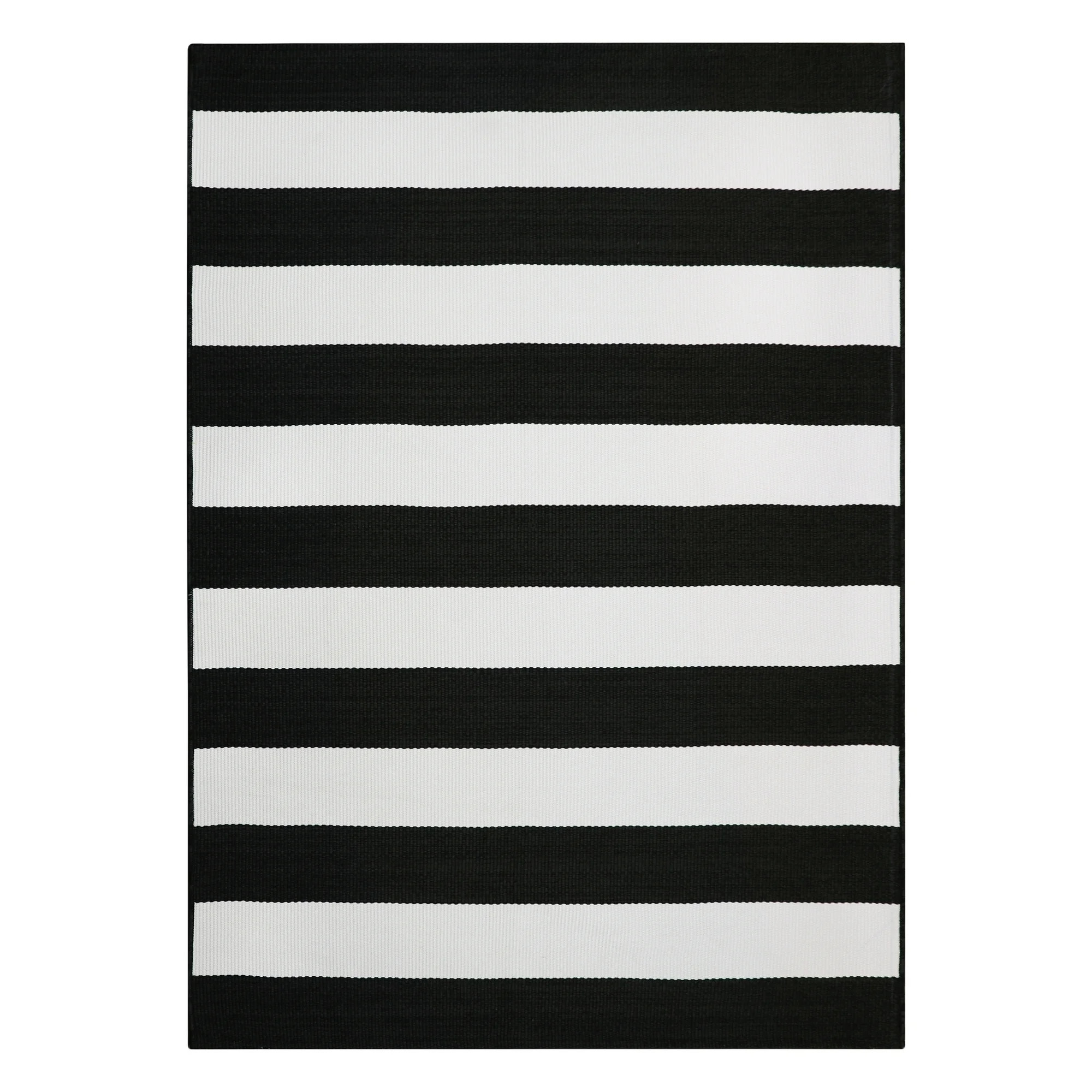 Better Homes & Gardens Ibiza Stripe Woven Outdoor Rug, 5 x 7 | Walmart (US)