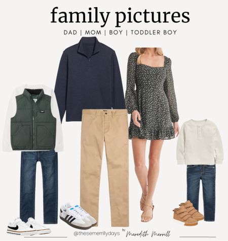 Family picture outfit ideas 
DAD | MOM | BOY | TODDLER BOY 


#LTKfamily #LTKSeasonal #LTKstyletip