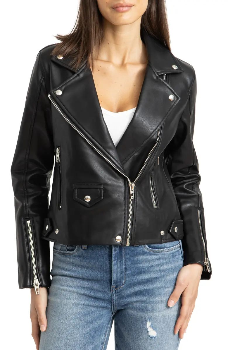 Faux Leather Moto Jacket | Nordstrom