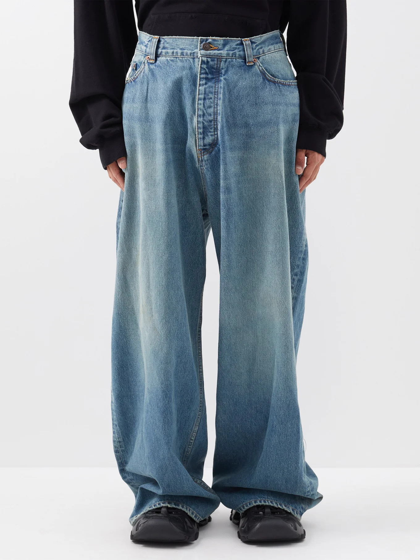 Oversized wide-leg jeans | Matches (US)