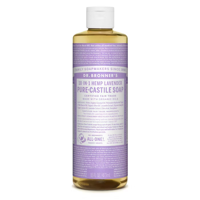 Dr. Bronner's Pure Castile Soap - Lavender - 16oz | Target