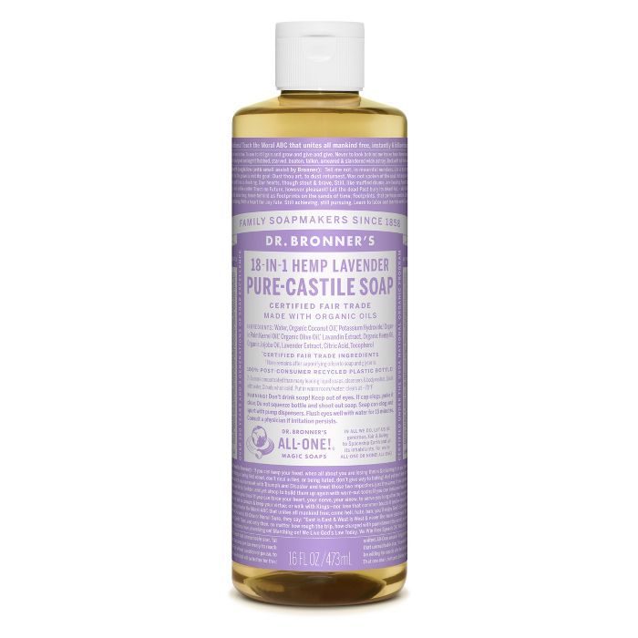 Dr. Bronner's Pure Castile Soap - Lavender - 16oz | Target