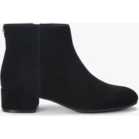 Carvela Suede Block Heel Round Toe Ankle Boots Black | Marks & Spencer (UK)