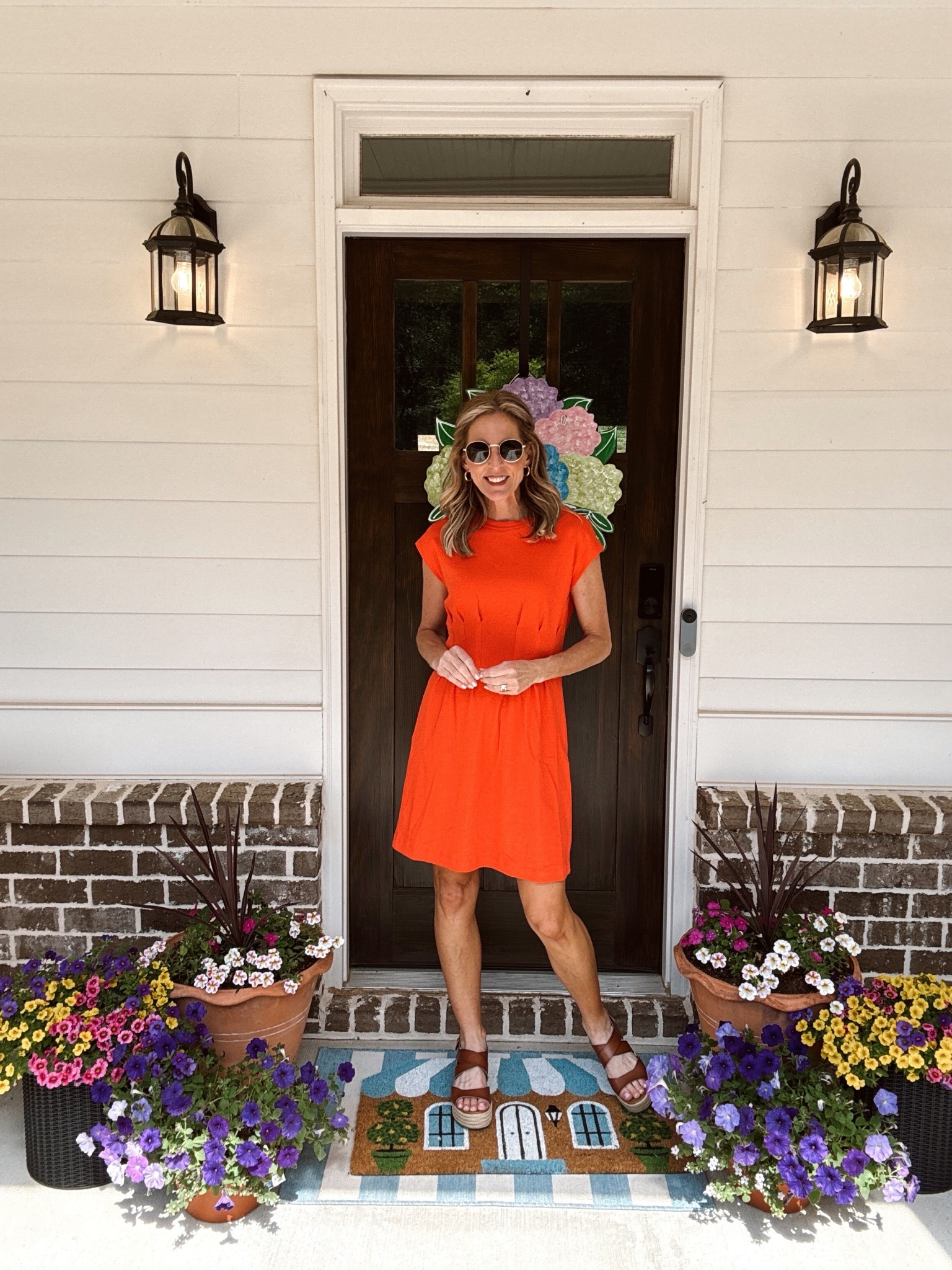 This time and true mini pleat waste dress is so perfect for spring and so flattering comes in three different colors can be easily dressed up or down perfect for workday, weekends, and everything in between wearing a size extra small  

#LTKootd #LTKmomlife #LTKMothersDay