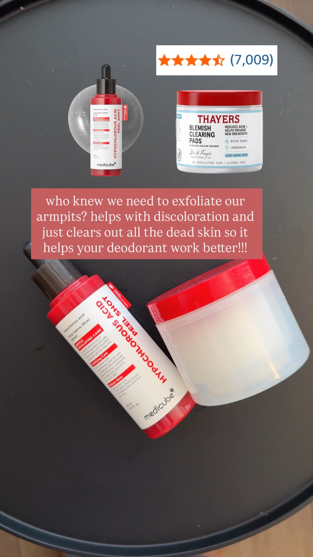 Exfoliating your armpits!! Kinda gross I guess but very satisfying to get all the dead skin and build up out

#LTKgrwm #LTKmorningroutine #LTKselfcare