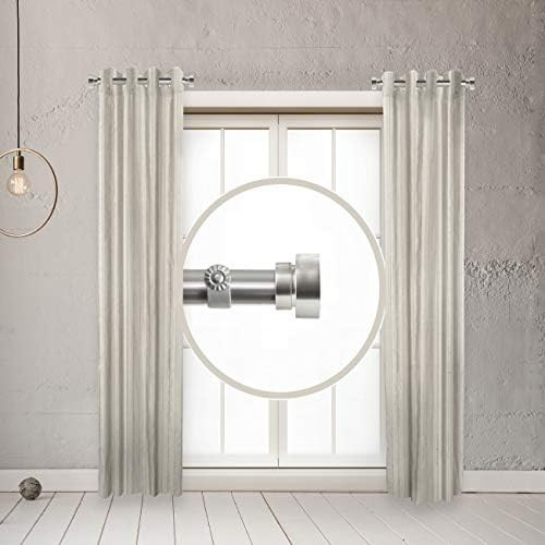 Amazon.com: Rod Desyne SIDE100-5 1" Side Curtain Rod, 12-20 inch (Set of 2), Satin Nickel : Home ... | Amazon (US)