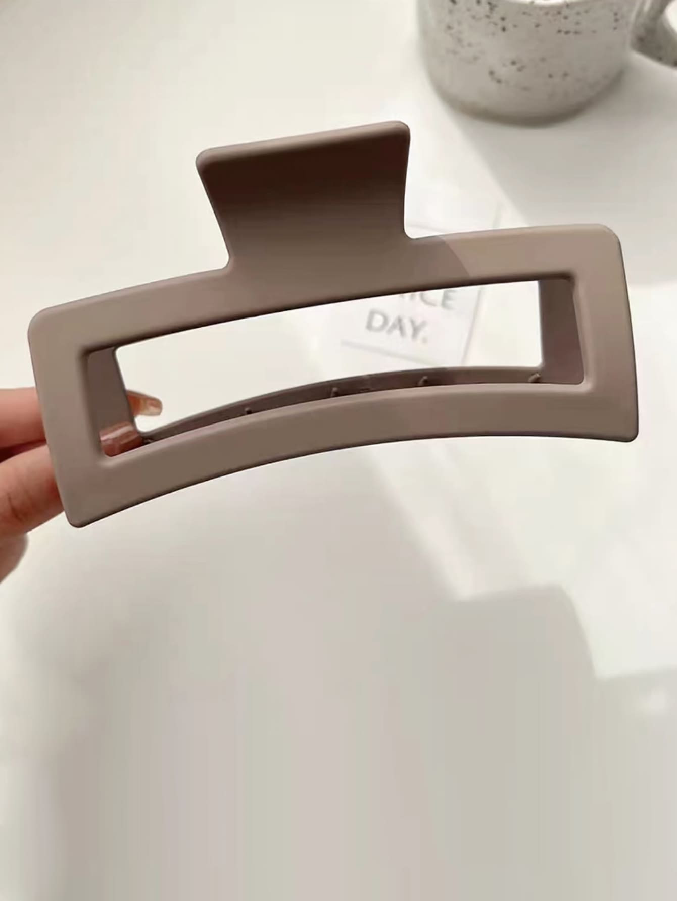 Rectangle Hair Claw | SHEIN