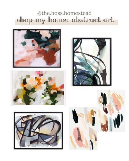 Abstract art is the way to my heart.  Tagging pieces at my home and at my work office, including similar pieces by artists that have created custom works for me 

#LTKhome