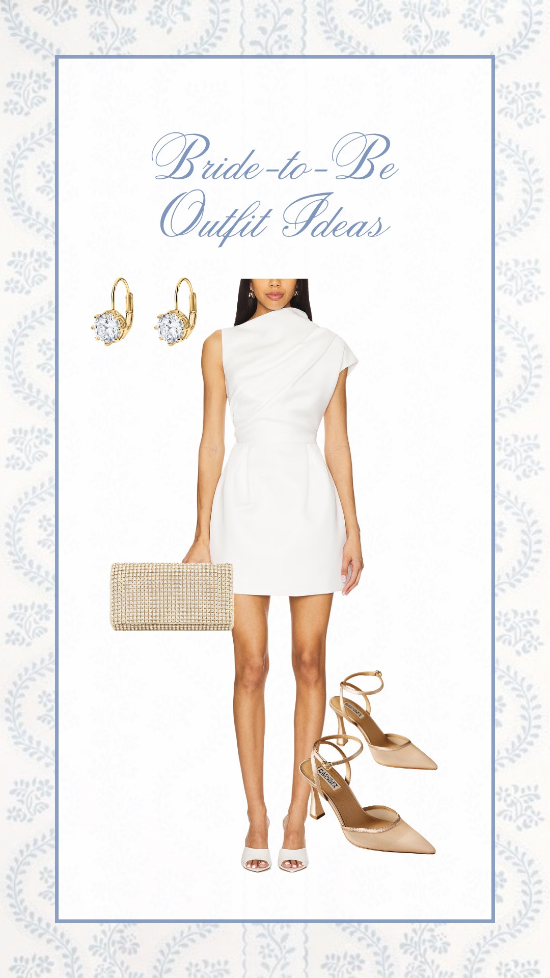 Outfit idea for the bride-to-be!

Bridal outfit // white dress