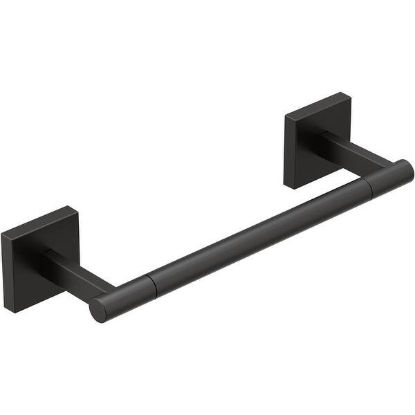 Moen BP1886 Triva 9" Towel Bar - Matte Black | Bed Bath & Beyond