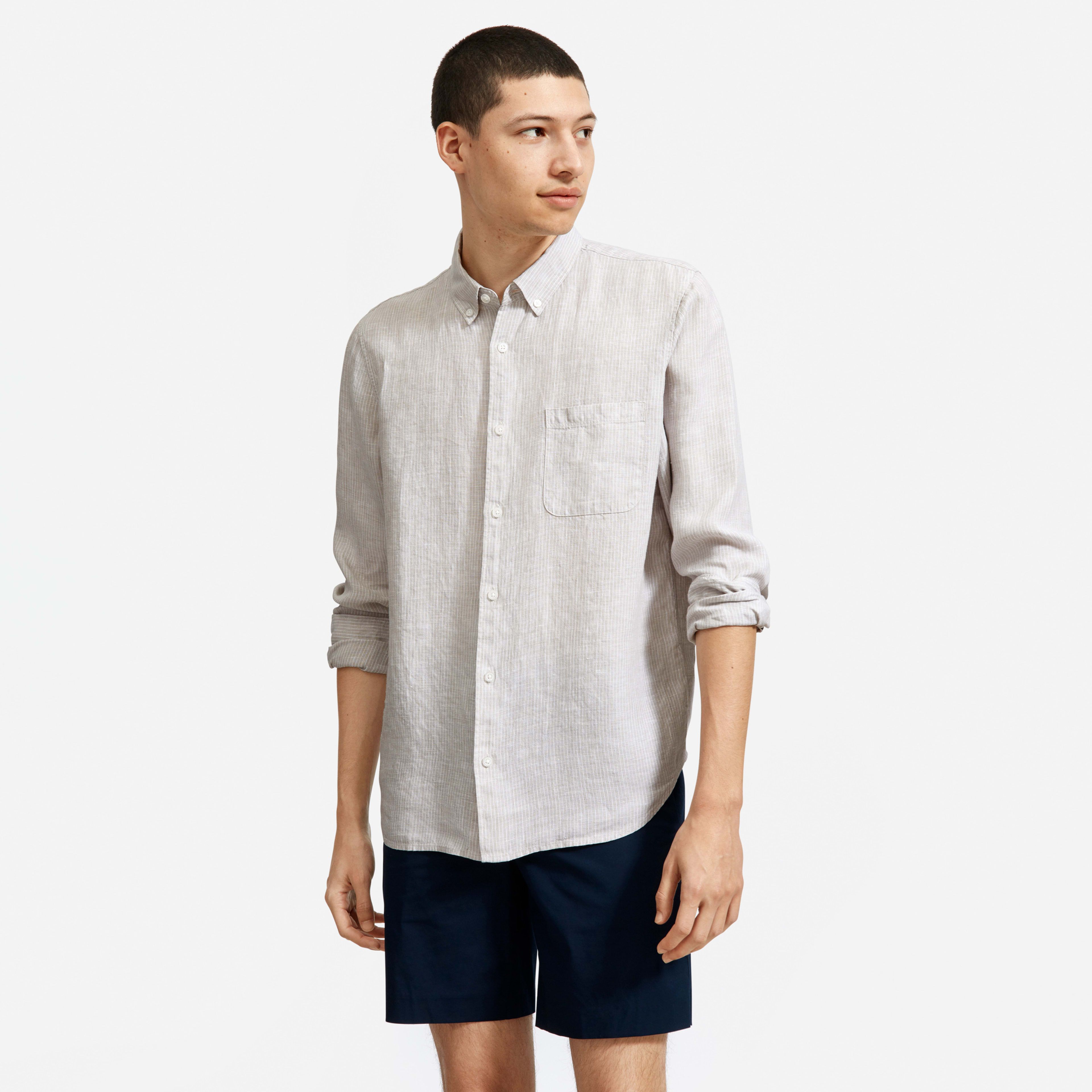 The Linen Standard Fit Shirt | Everlane