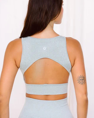 Astoria VELOCITY Seamless Sports Crop - Matcha | astoria activewear