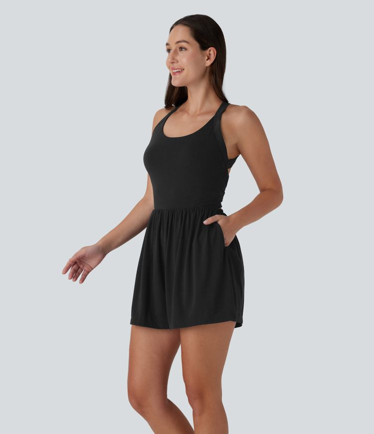 Women’s Pocket 2-in-1 Romper-Easy Peezy Edition - Halara | HALARA