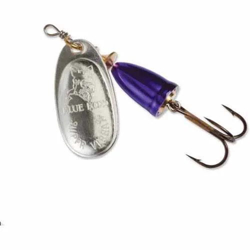 Blue Fox Vibrax Shallow Spinner Fishing Lure 7/64oz Shiner | Walmart (US)