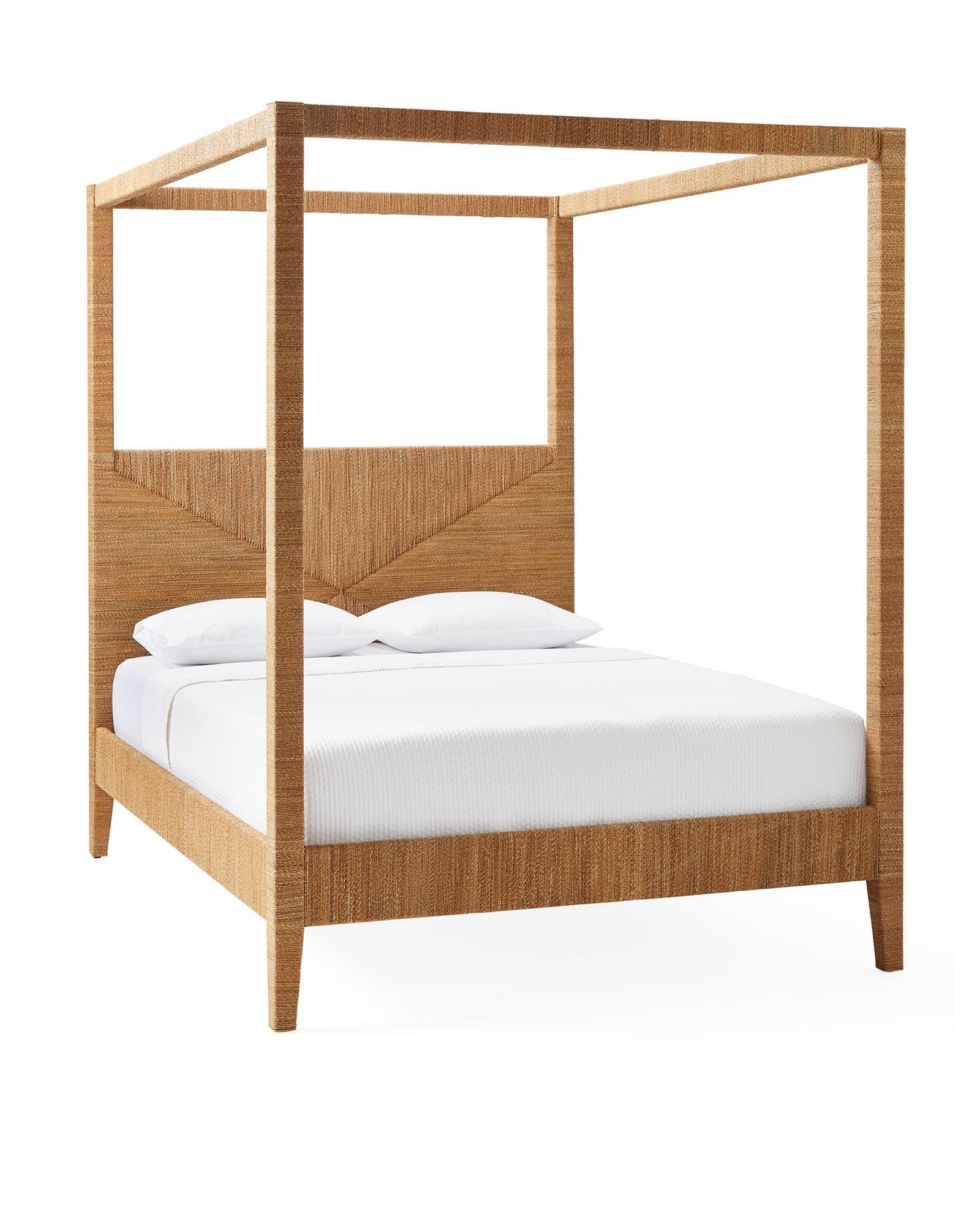 Hughes Four Poster Bed - Twin | Serena and Lily
