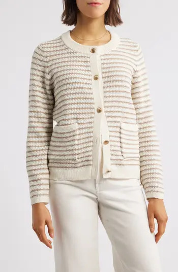 Piera Stripe Cardigan | Nordstrom