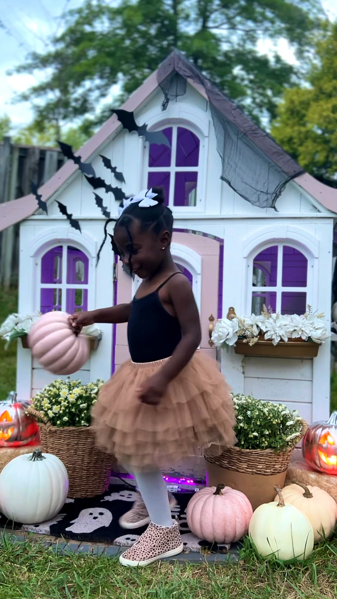 Family, Halloween, kid Kraft playhouse, toddler, haunted house, Halloween party, pumpkins, pink pumpkin, walmart, hay bale, basket, Target, kids clothes, ootd, kids shoes, toddler, bats, Halloween decor, outdoor decor

#LTKkids #LTKhome #LTKHalloween