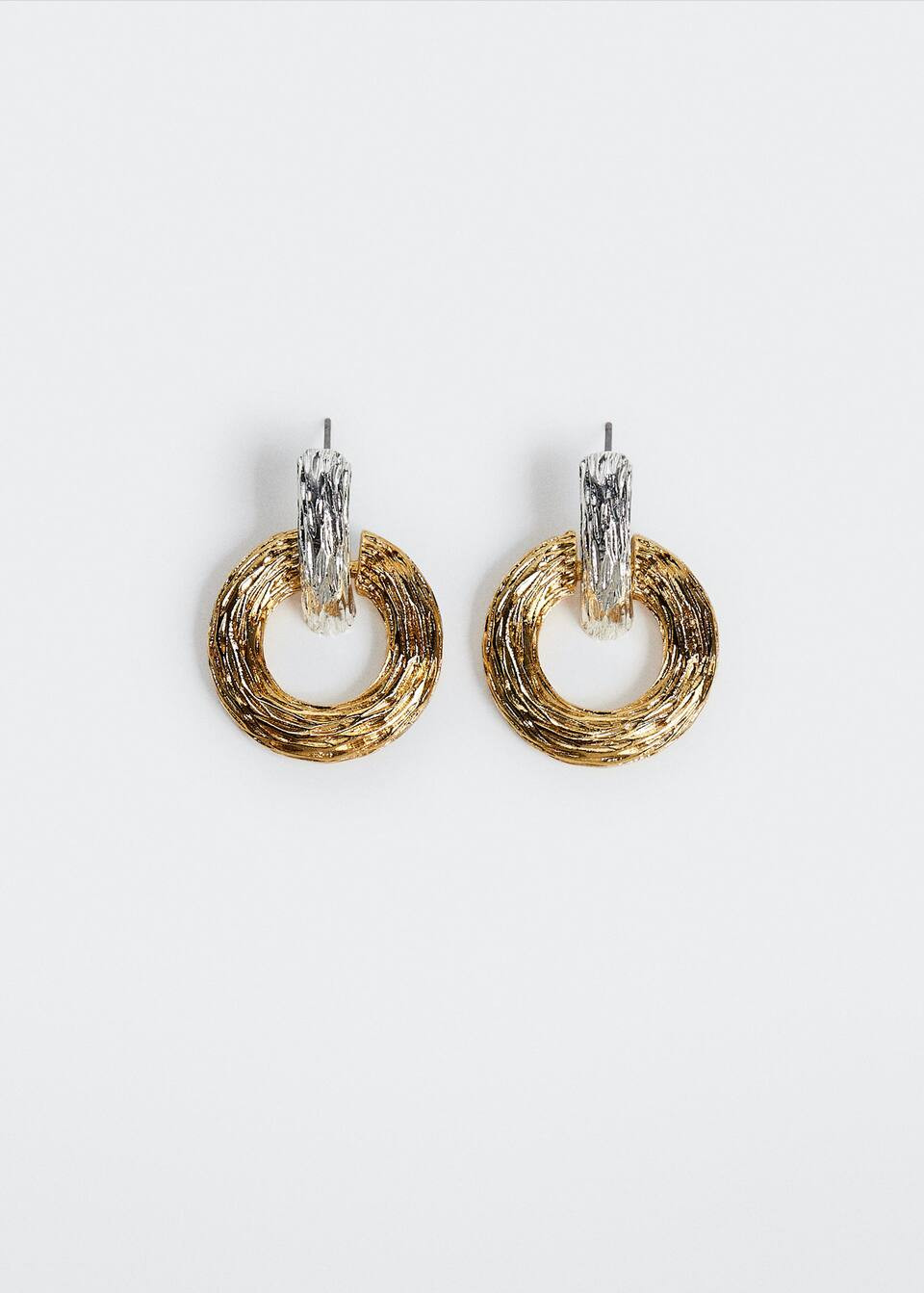 Mixed hoop earrings | MANGO (US)
