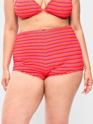 High-Waisted Shortie Swim Bottoms | Old Navy (US)