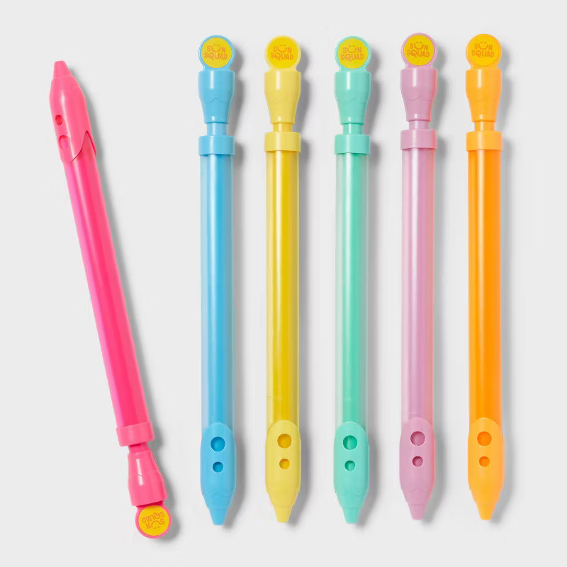 6pk of Water Blasters Play Sprinkler - Sun Squad™ | Target