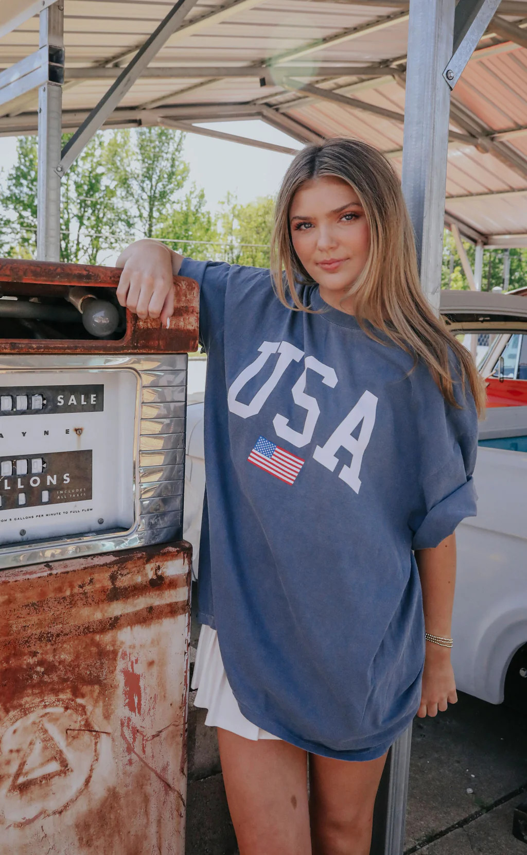 charlie southern: usa comfort colors t shirt | RIFFRAFF