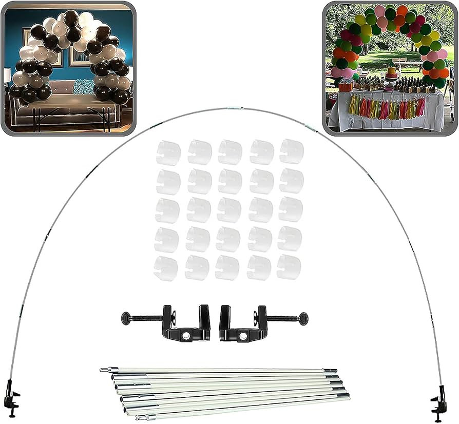 Palksky 12ft Table Balloon Arch Kit for Different Table Sizes Party Backdrop Decoration Tool for ... | Amazon (US)