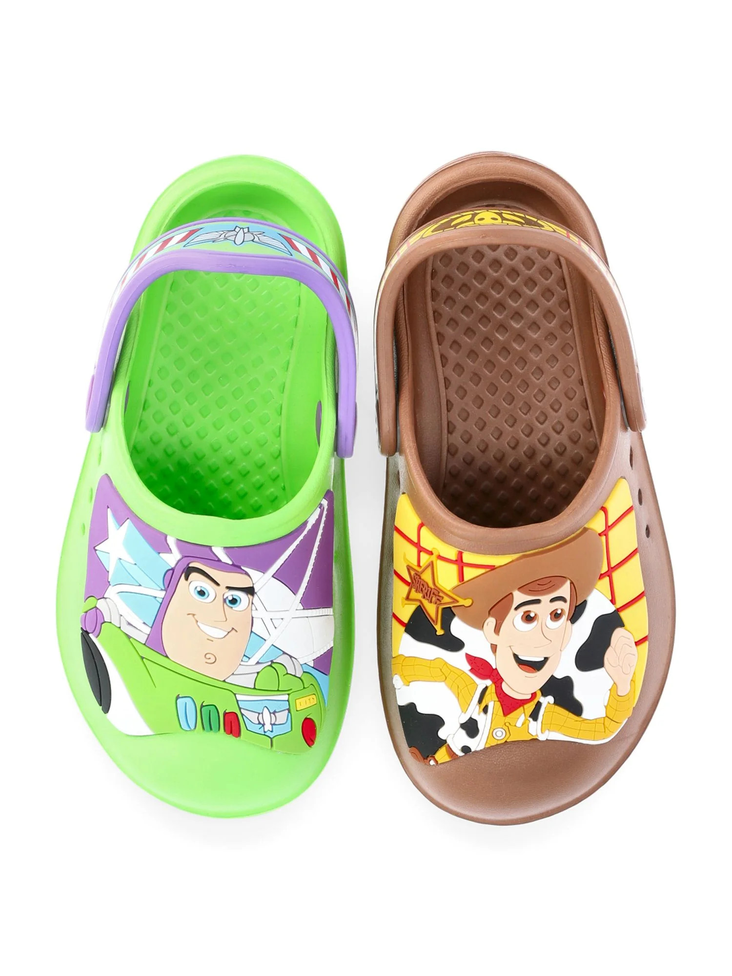 Disney Pixar Toy Story Toddler Boys Buzz and Woody Clogs | Walmart (US)