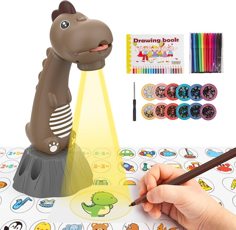 Drawing Projector for Kids, Tracing and Drawing Projector Toy for Boy Girl 3-8 Years Old, Smart A... | Amazon (US)