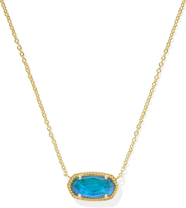 Kendra Scott Elisa Pendant Necklace for Women, Fashion Jewelry, 14k Gold-Plated | Amazon (US)