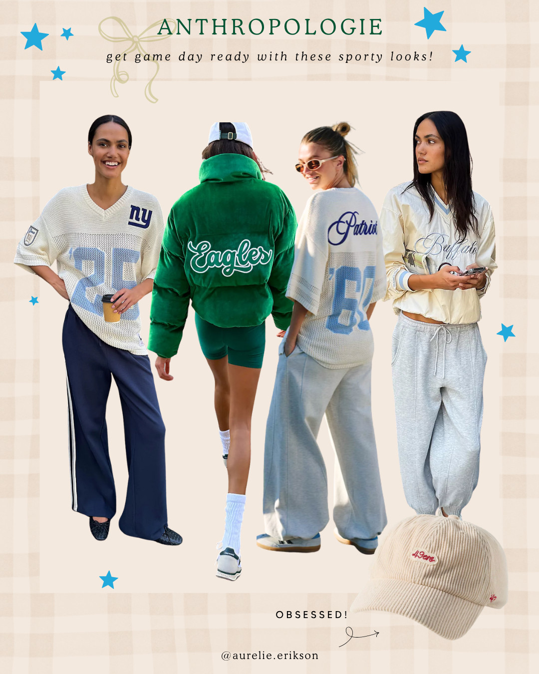GAME DAY, BUT MAKE IT CHIC 🤎✨ Anthro has the cutest pieces to create elevated game day looks!🍂 #Anthropologie #AnthroStyle #NFL #GameDayStyle #GameDayOutfit #FootballFashion #NFLFashion #GameDayLooks #TailgateStyle #FallFashion 

 #LTKootd #LTKSeasonal