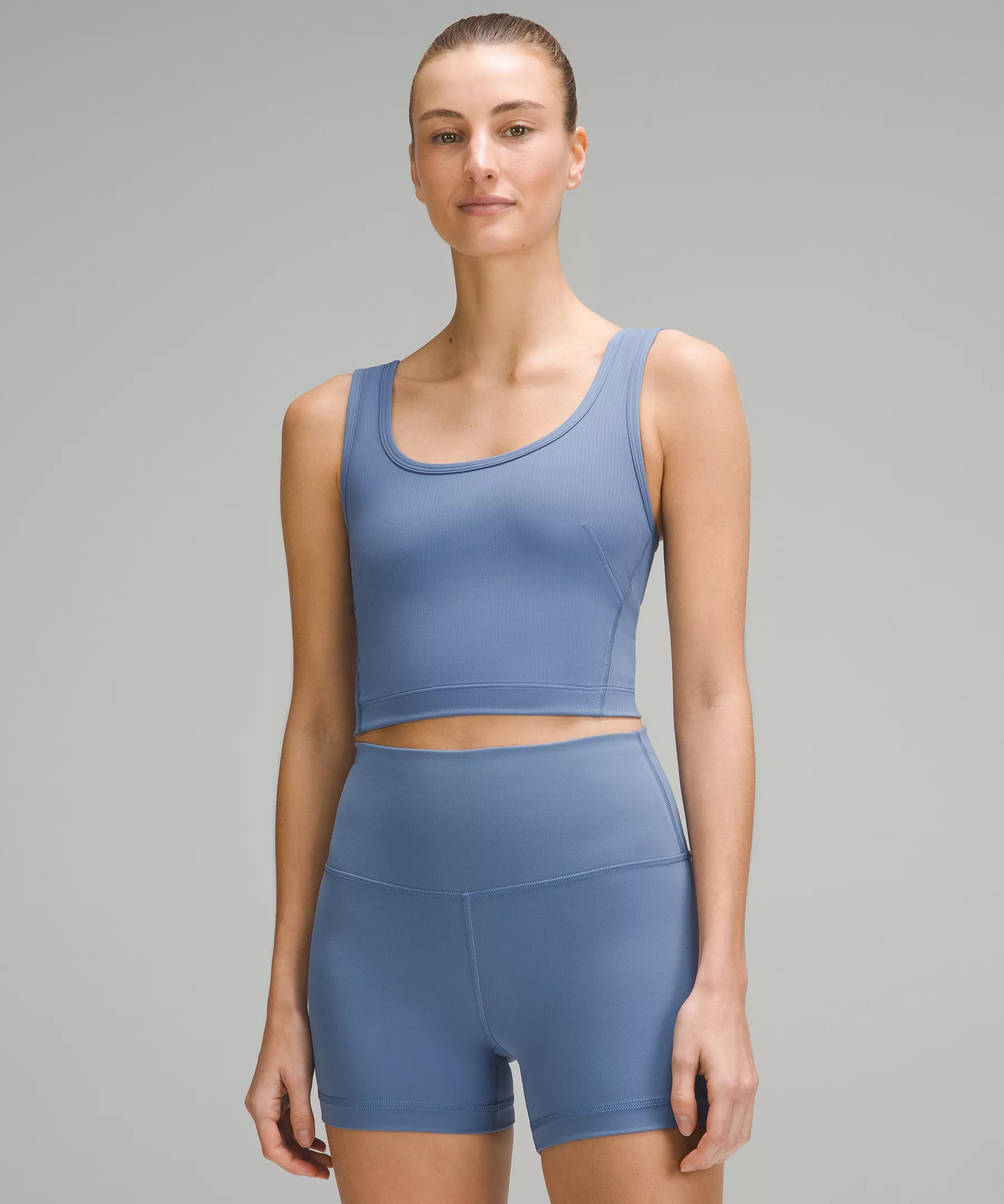 Wunder Train Scoop-Neck Ribbed Tank Top | Women's Sleeveless & Tank Tops | lululemon | Lululemon (US)