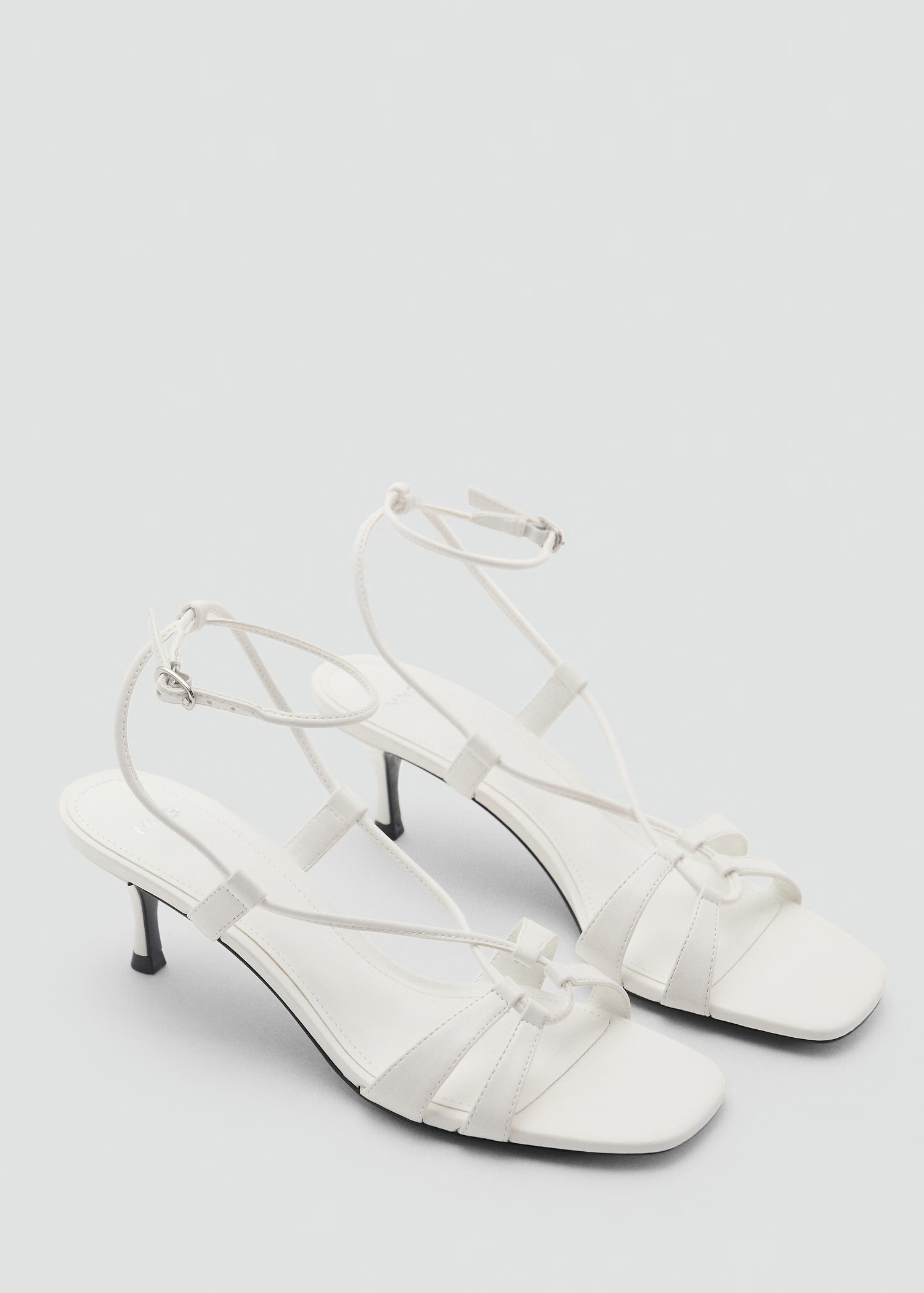 Combined-strap heeled sandals - Women | MNG Australia | Mango (US/MX/AU)