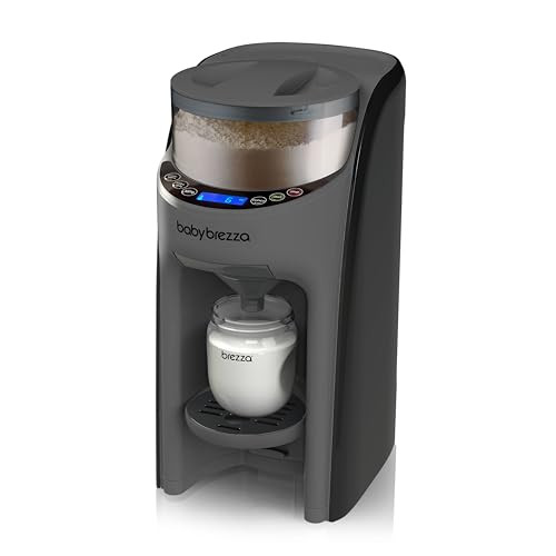 Baby Brezza New and Improved Formula Pro Advanced Formula Dispenser Machine - Automatically Mix a Warm Formula Bottle Instantly - Easily Make Bottle with Automatic Powder Blending, Charcoal | Amazon (US)