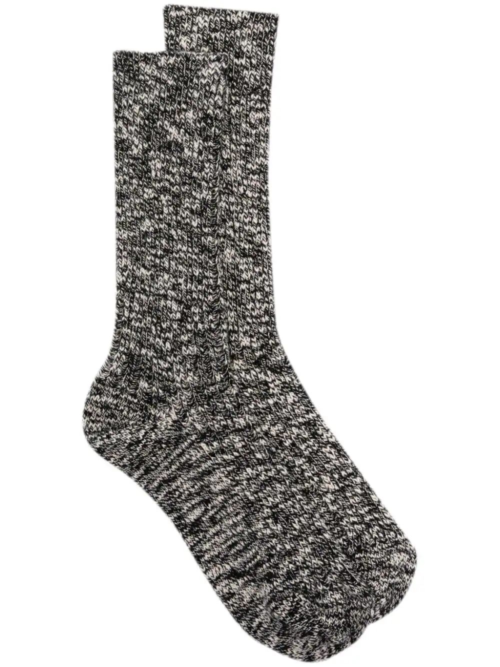 Gerippte Socken mit Logo-Patch | Farfetch Global