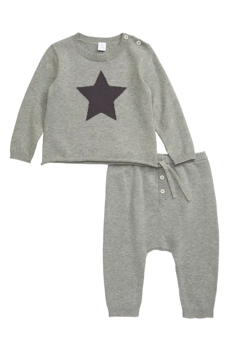 Star Intarsia Pullover & Pants Set | Nordstrom