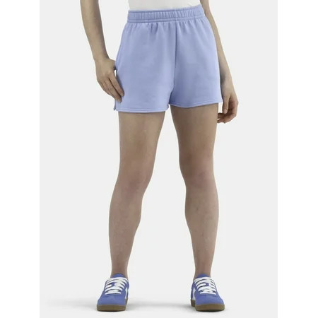 No Boundaries Soft Fleece Shorts, 1 or 2-Pack, Women’s | Walmart (US)