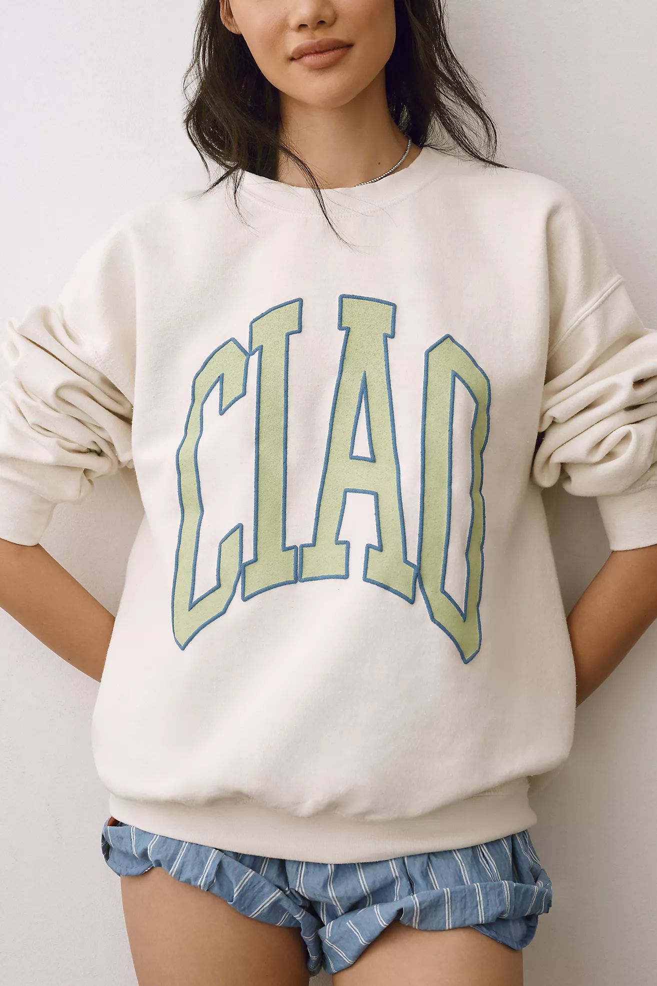 By Anthropologie Ciao Oversized Sweatshirt | Anthropologie (US)