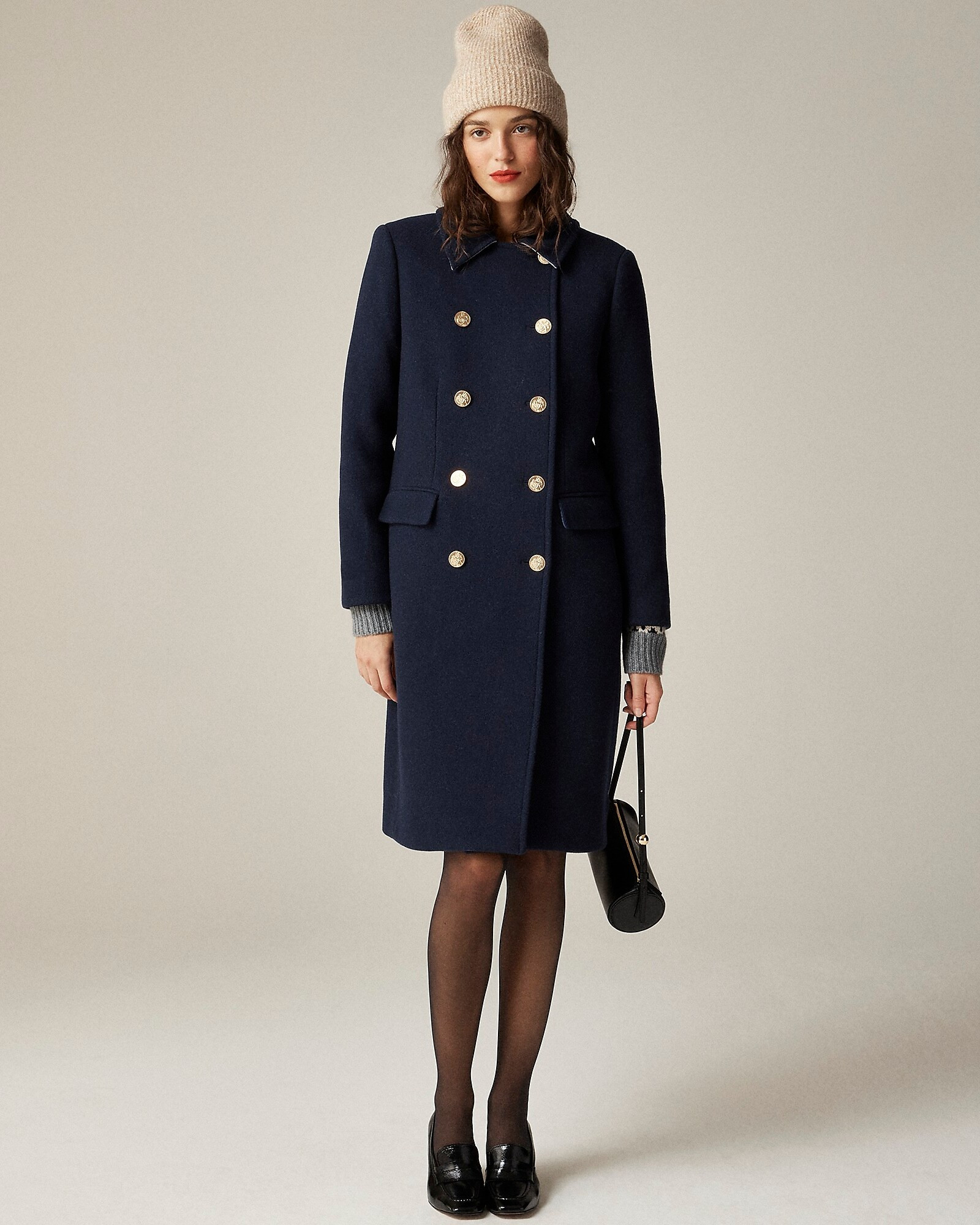 Warwick topcoat in Italian stadium-cloth wool blend | J. Crew US