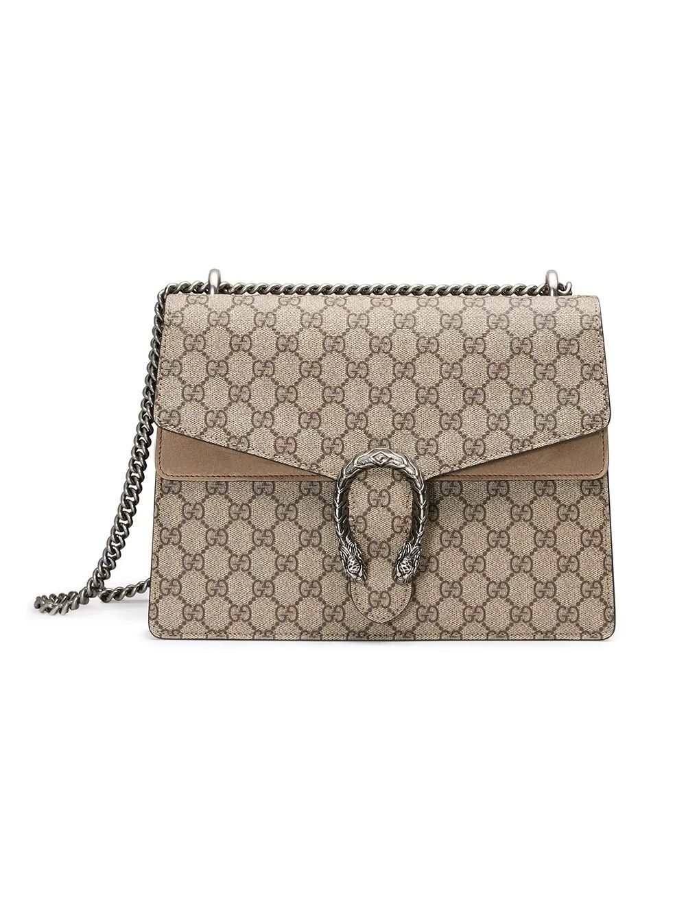 Gucci Dionysus GG Supreme shoulder bag - Nude & Neutrals | FarFetch Global