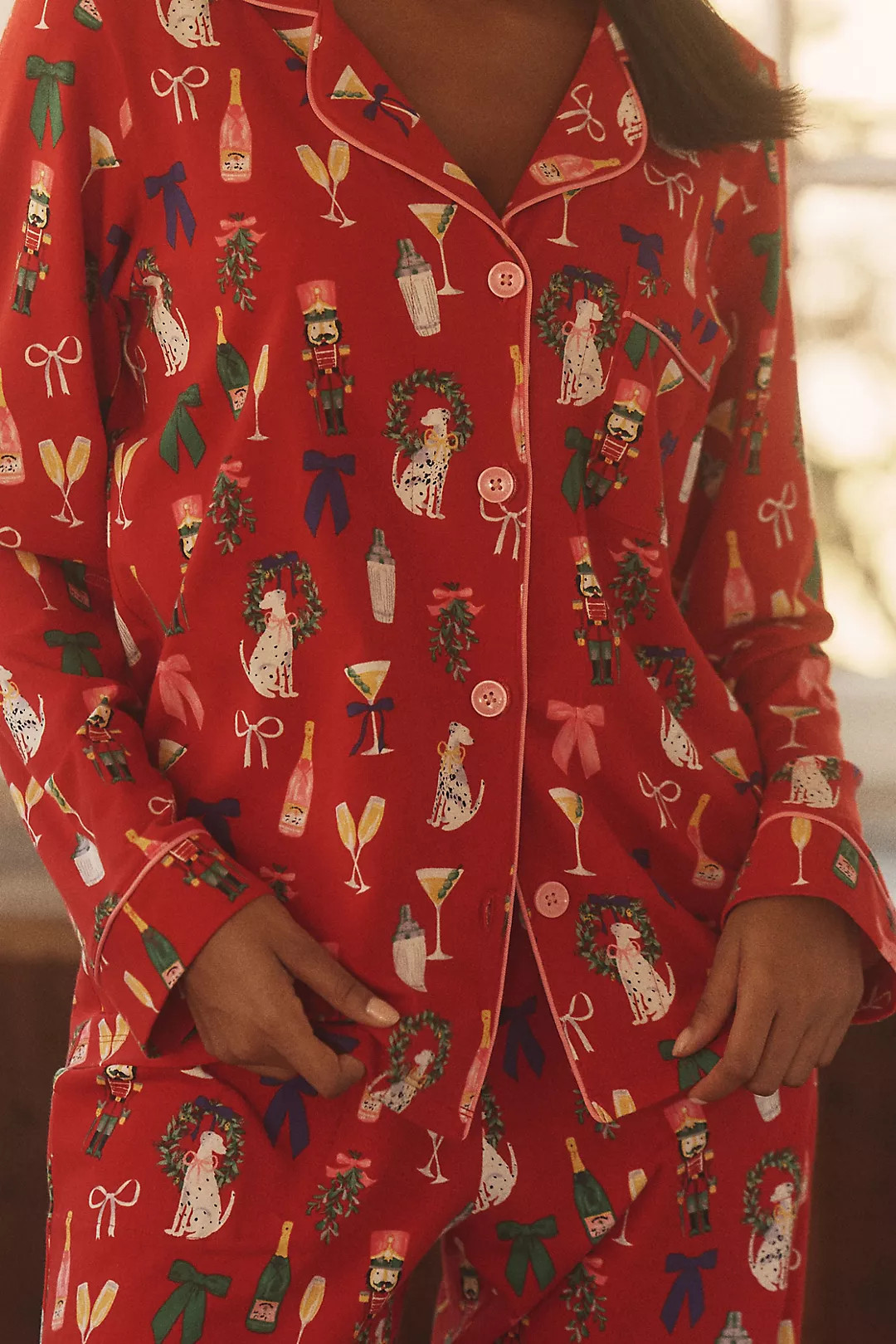 BedHead PJs x Anthropologie Festive Nutcracker Pajama Set | Anthropologie (US)
