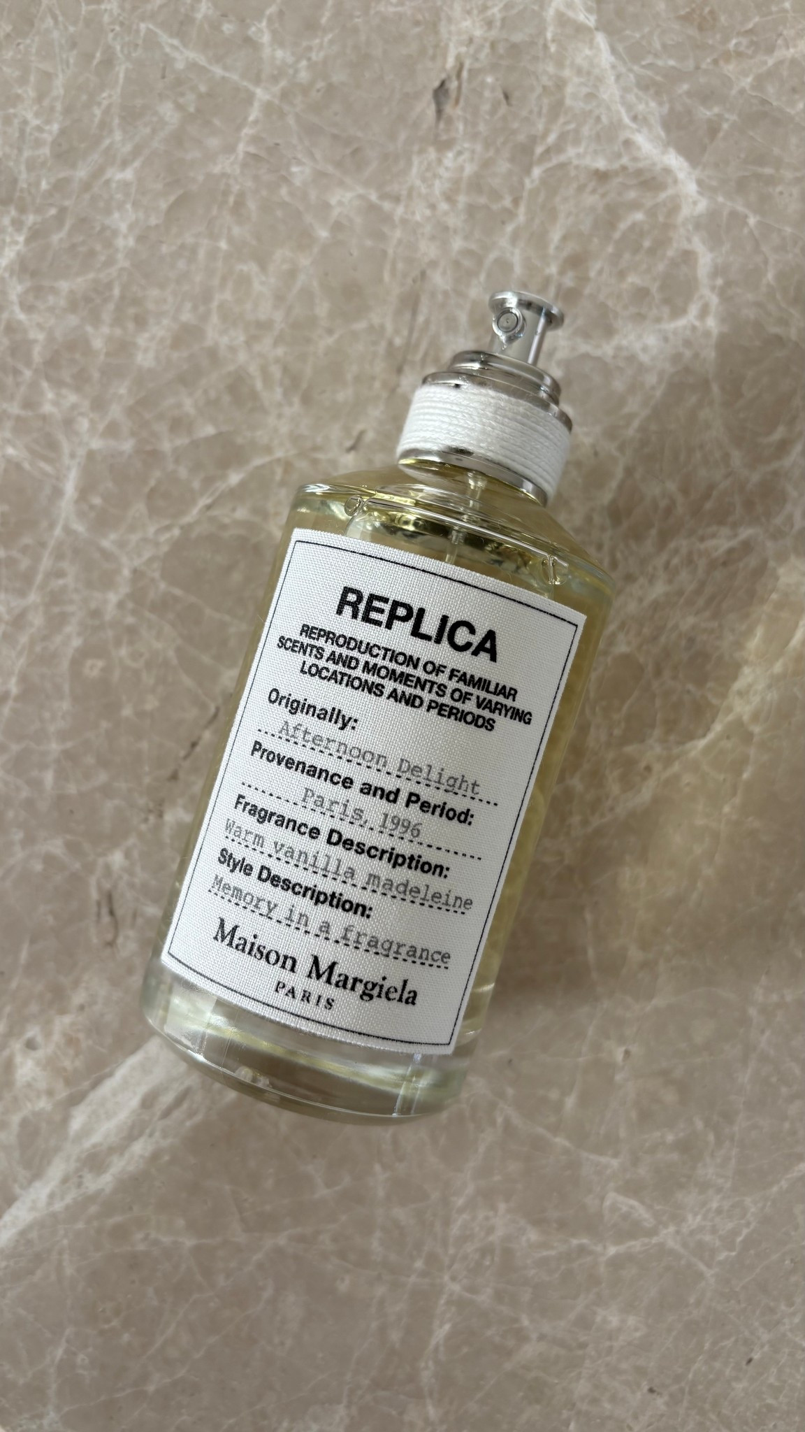 My new signature scent ✨ Maison Margiela Replica Afternoon Delight — warm vanilla, soft elegance, and the kind of fragrance that lingers like silk. #MaisonMargiela #ltkbeauty #luxuryfragrance
