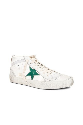 Mid Star Sneaker in Cream, Milky, Green, White, & Silver | Revolve Clothing (Global)