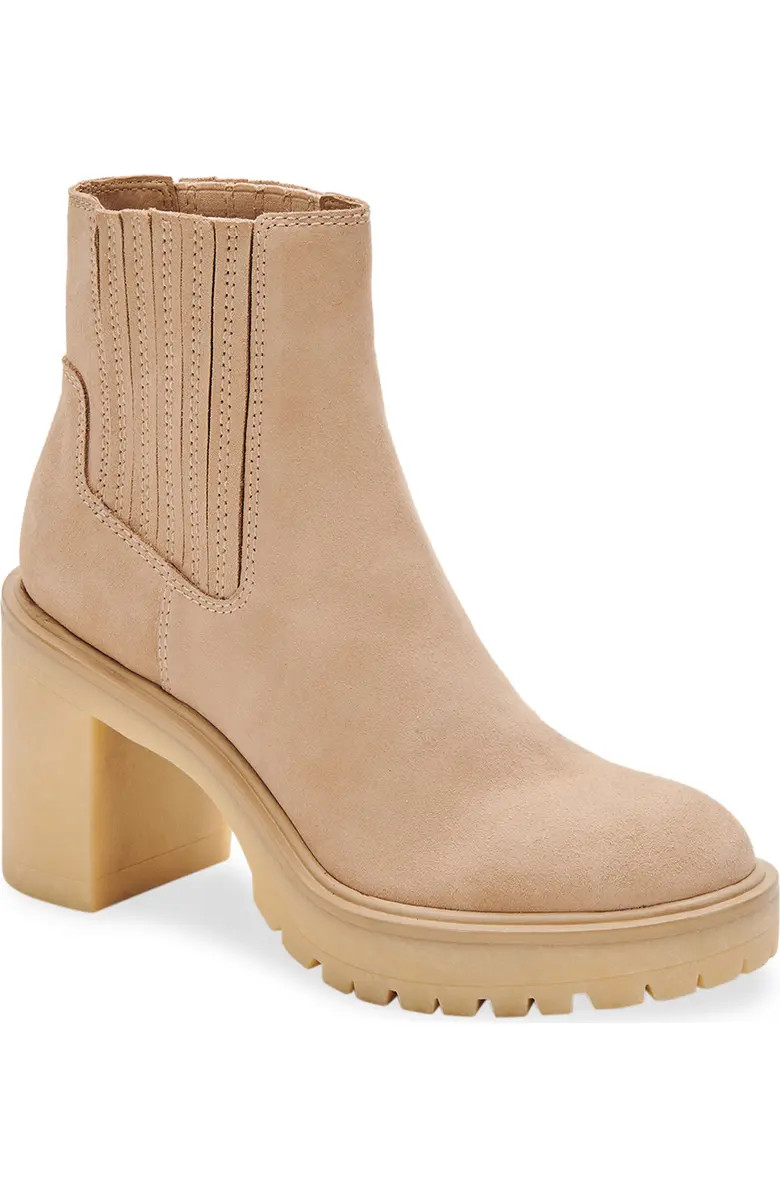 Caster H2O Waterproof Lug Sole Platform Bootie - Wide Width Available (Women) | Nordstrom Rack