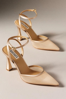 Badgley Mischka Yordan Ankle-Strap Pumps | Anthropologie (US)