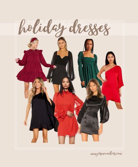 Favorite holiday dresses, dresses for Christmas and the holiday season, dresses to wear to a holiday themed wedding 

#LTKunder100 #LTKSeasonal #LTKHoliday