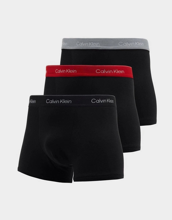 Calvin Klein Underwear 3-Pack Icon Relaxed Trunks | JD Sports (UK)