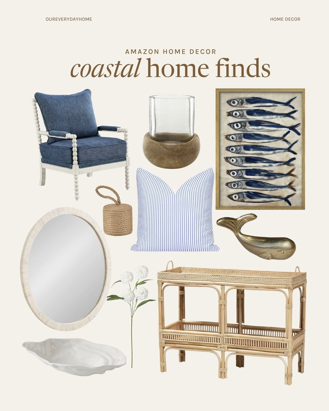 Check out these amazing coastal finds from Amazon! Perfect for a relaxing, beachy vibe. #coastaldecor #amazonfinds #homedecor #founditonamazon 

 #LTKSeasonal #LTKHome